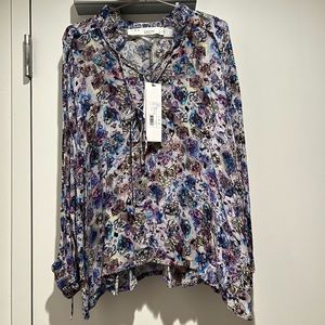 IRO printed long-sleeve shirt size 36
